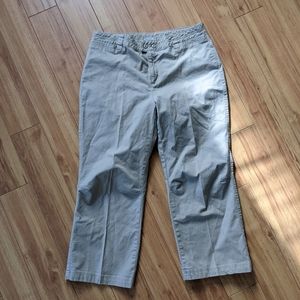 Woolrich Khaki Beige Relaxed Fit Pant Sz 14P